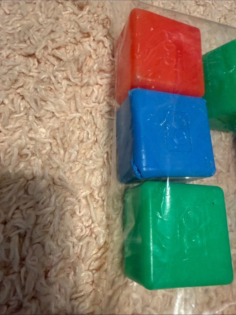 Vintage Fisher Price Shape sorting blocks 1977? 15 piece assort replacement pcs.